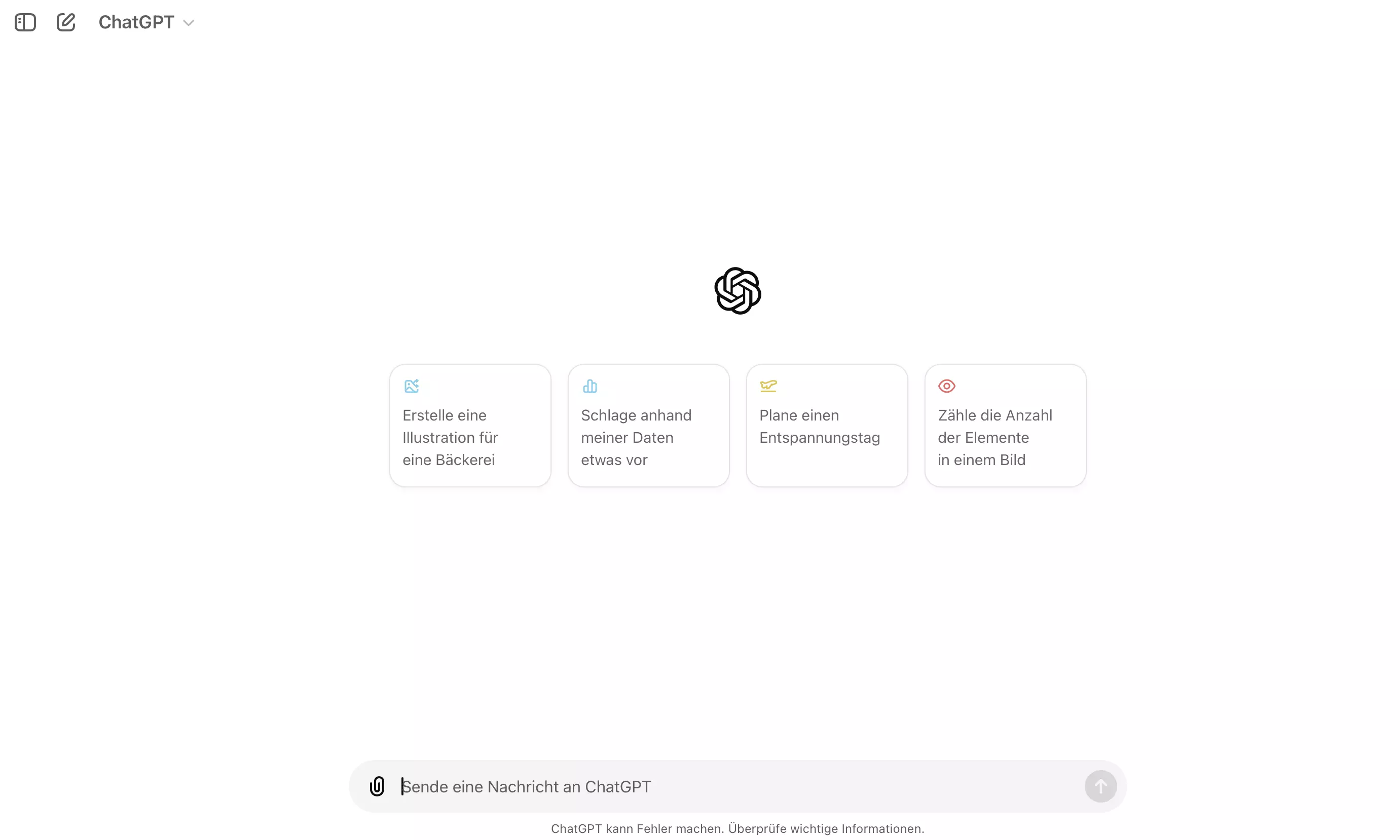 Image: Screenshot of ChatGPT user interface